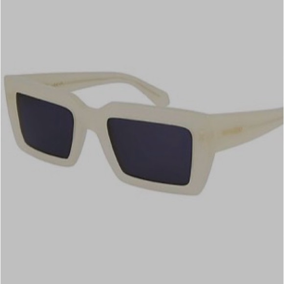 Salvatore Ferragamo Cream Sunglasses